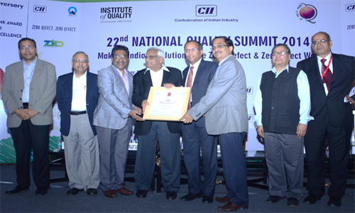 Significant Achievement in CII EXIM Bank Award for Business Excellence 2014